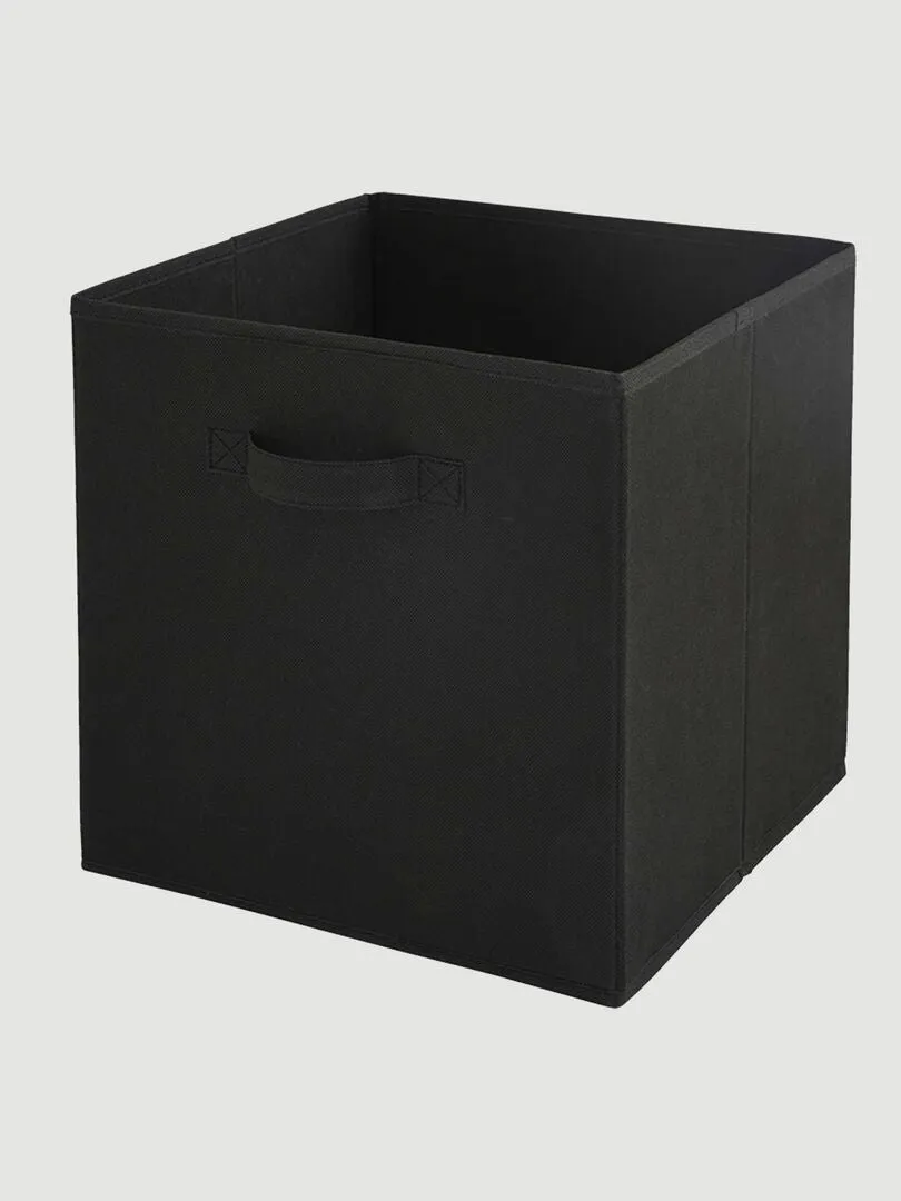 CAJA DE ALMACENAJE PLEGABLE  NEGRO