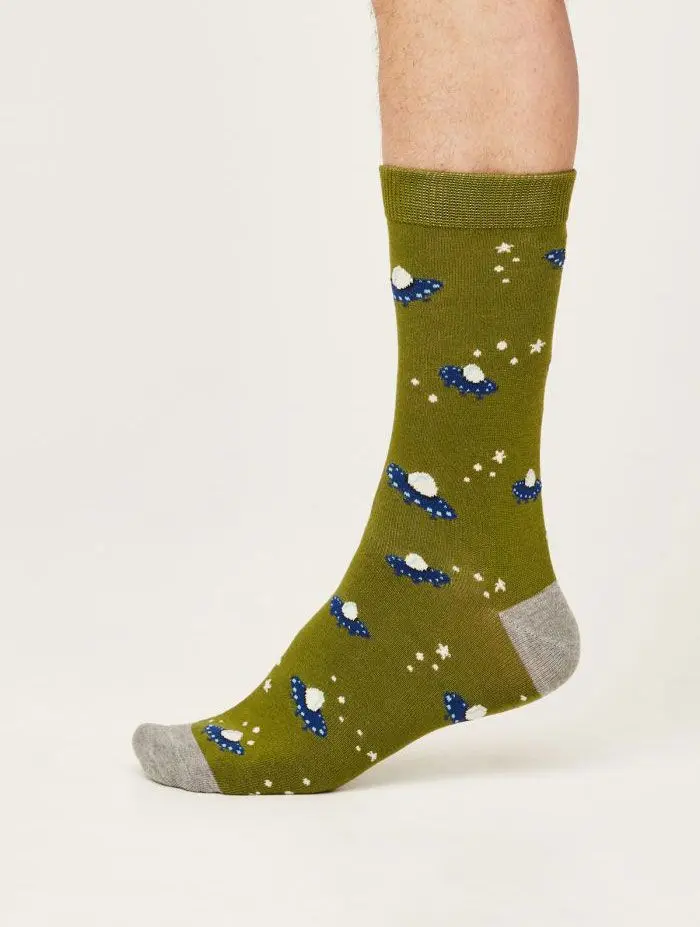 Calcetines frikis de bambú y algodón orgánico. Pack de 4