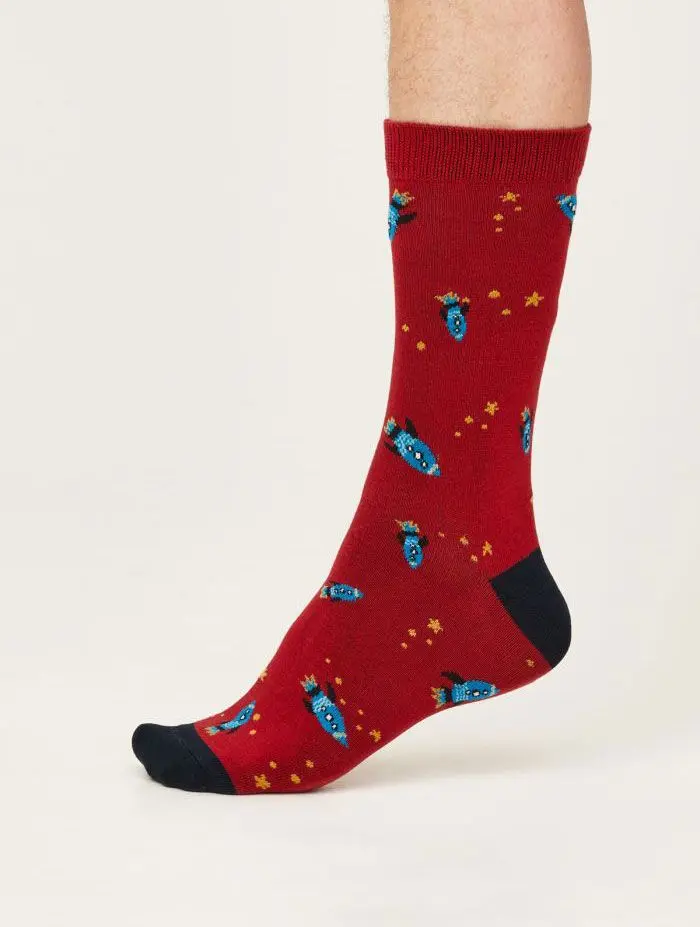Calcetines frikis de bambú y algodón orgánico. Pack de 4