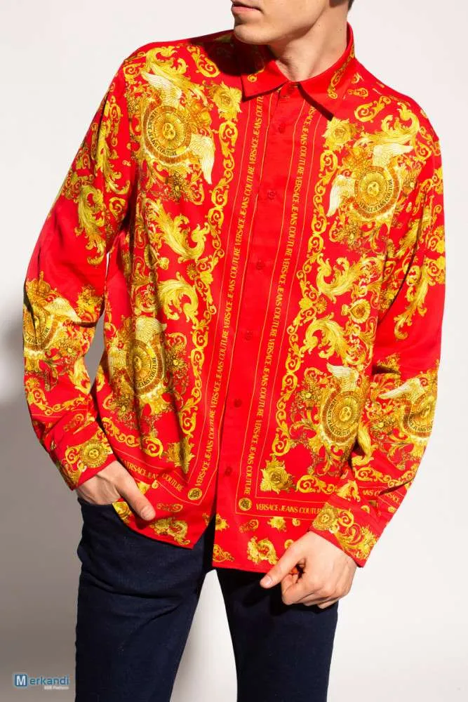 CAMISA HOMBRE VERSACE LOTE ROPA DE HOMBRE DE PRIMERAS MARCAS