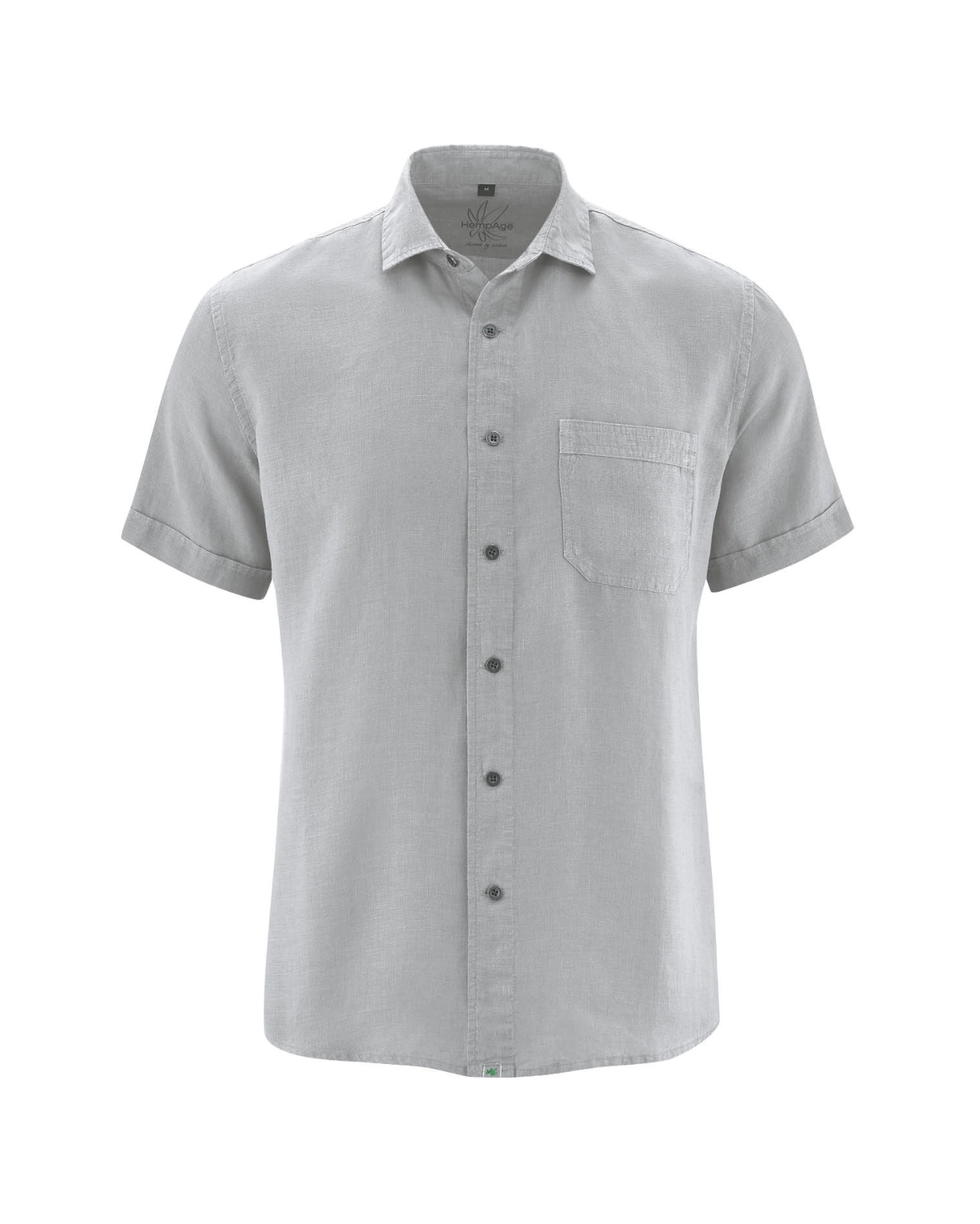 Camisa manga corta de hombre 100% cáñamo