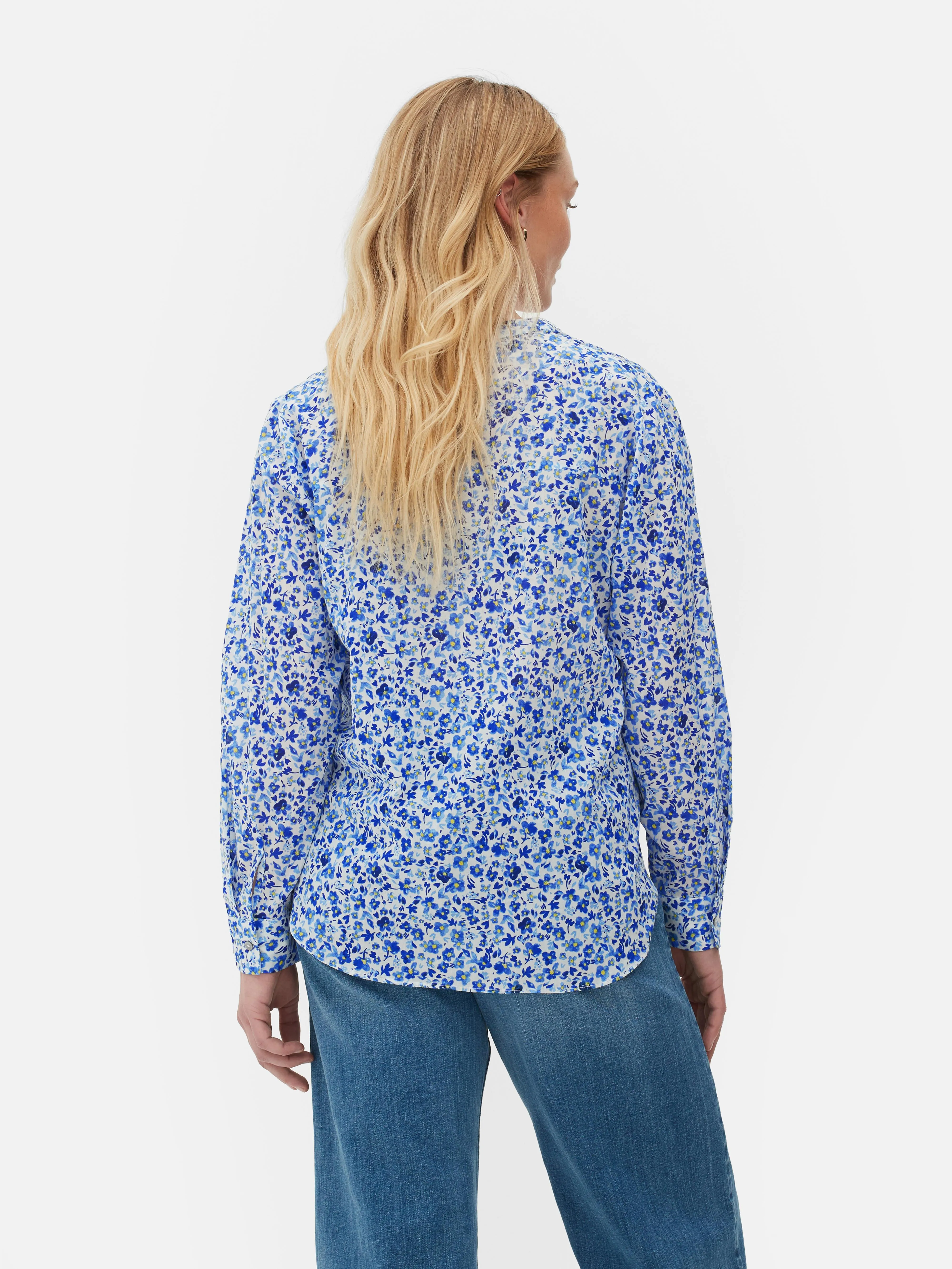 Camisa tipo túnica de gasa