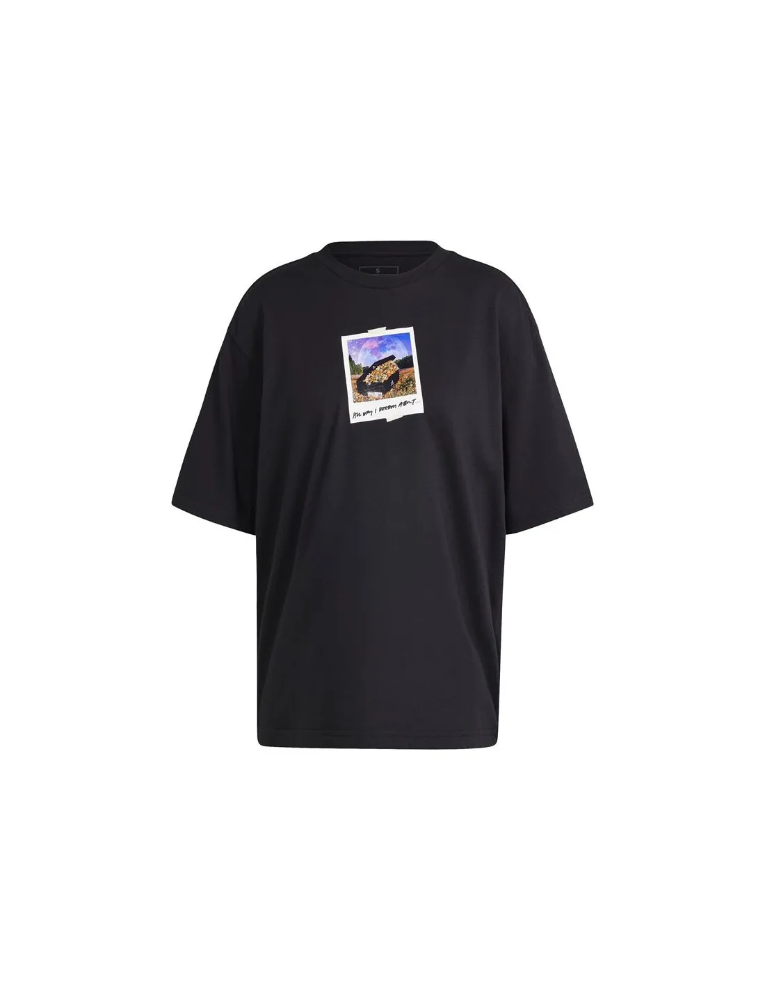 Camiseta adidas All Day Os Mujer Negro