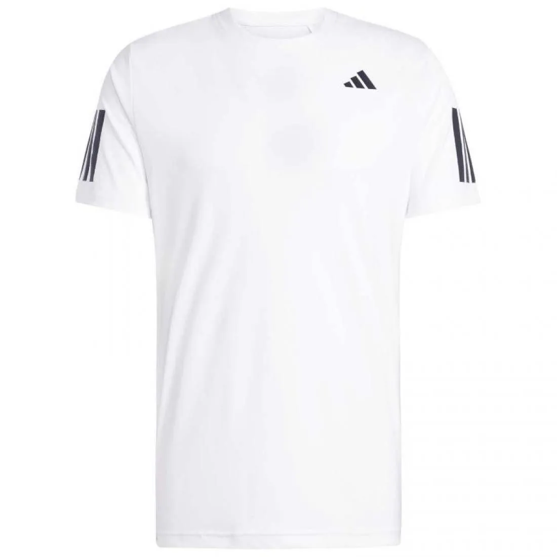 Camiseta Adidas Club 3 Stripes Blanco Negro | Adidas