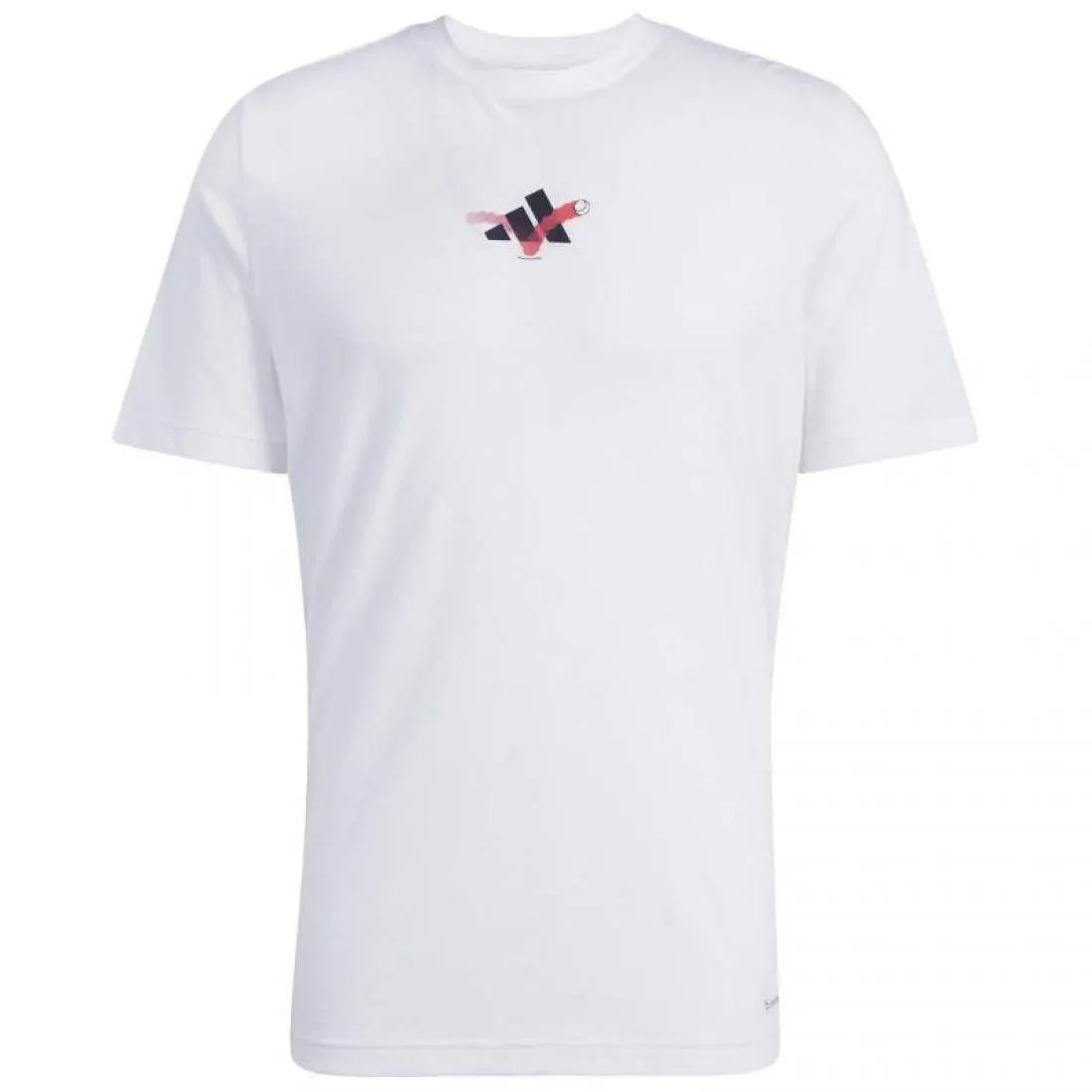 Camiseta Adidas Tennis Happy 3 Balls Graphic Blanco | Adidas