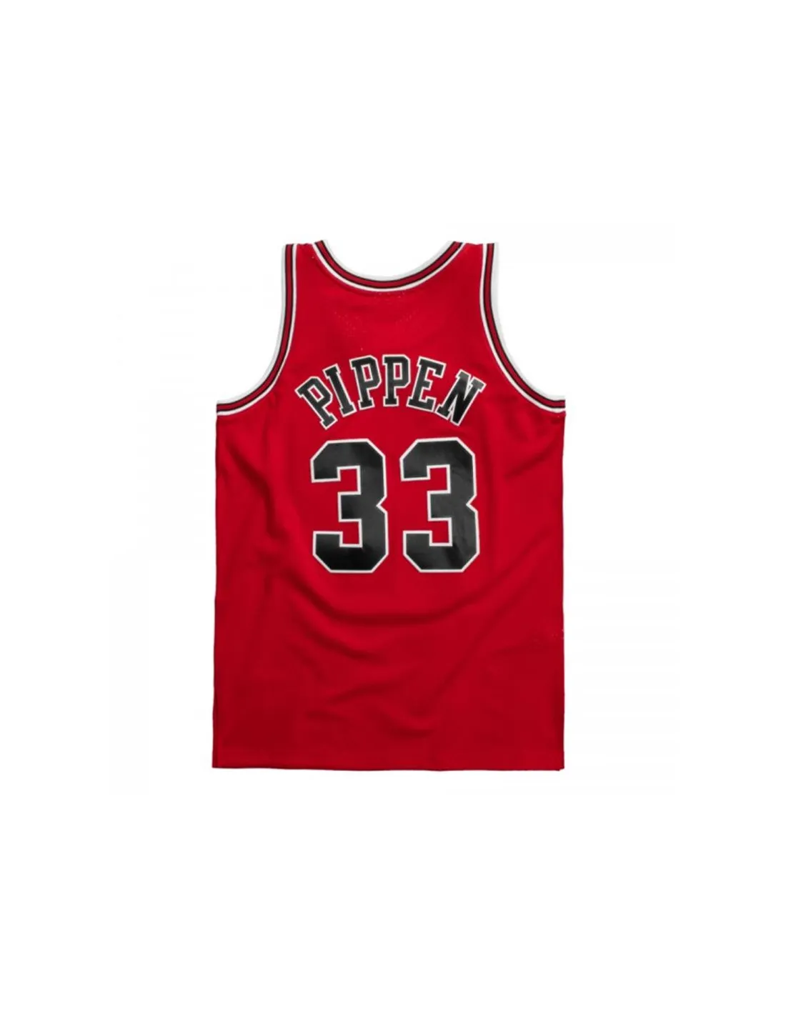 Camiseta de Baloncesto Mitchell & Ness Chicago Bull Scotie Pippen Rojo Hombre