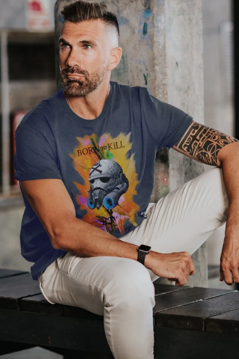 Camiseta de hombre B2K marino