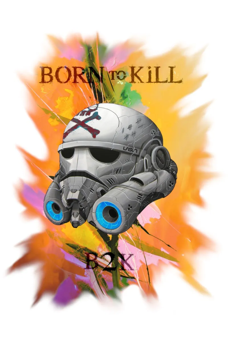 Camiseta de hombre B2K marino