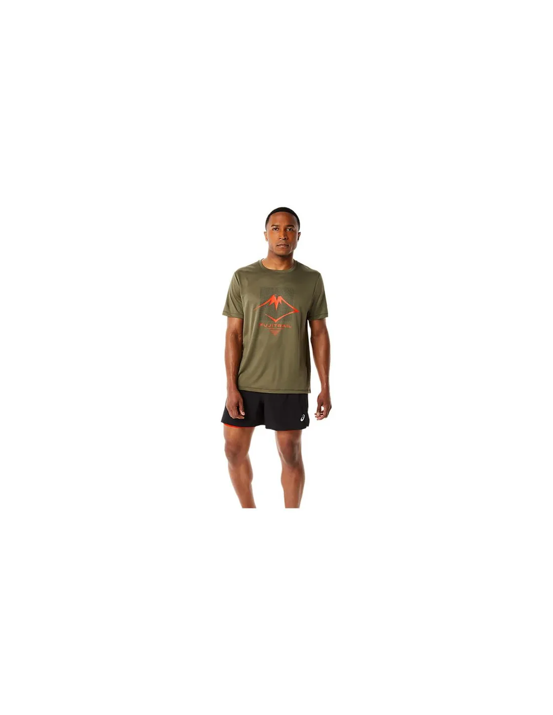 Camiseta de trail Asics FUJITRAIL Hombre Green