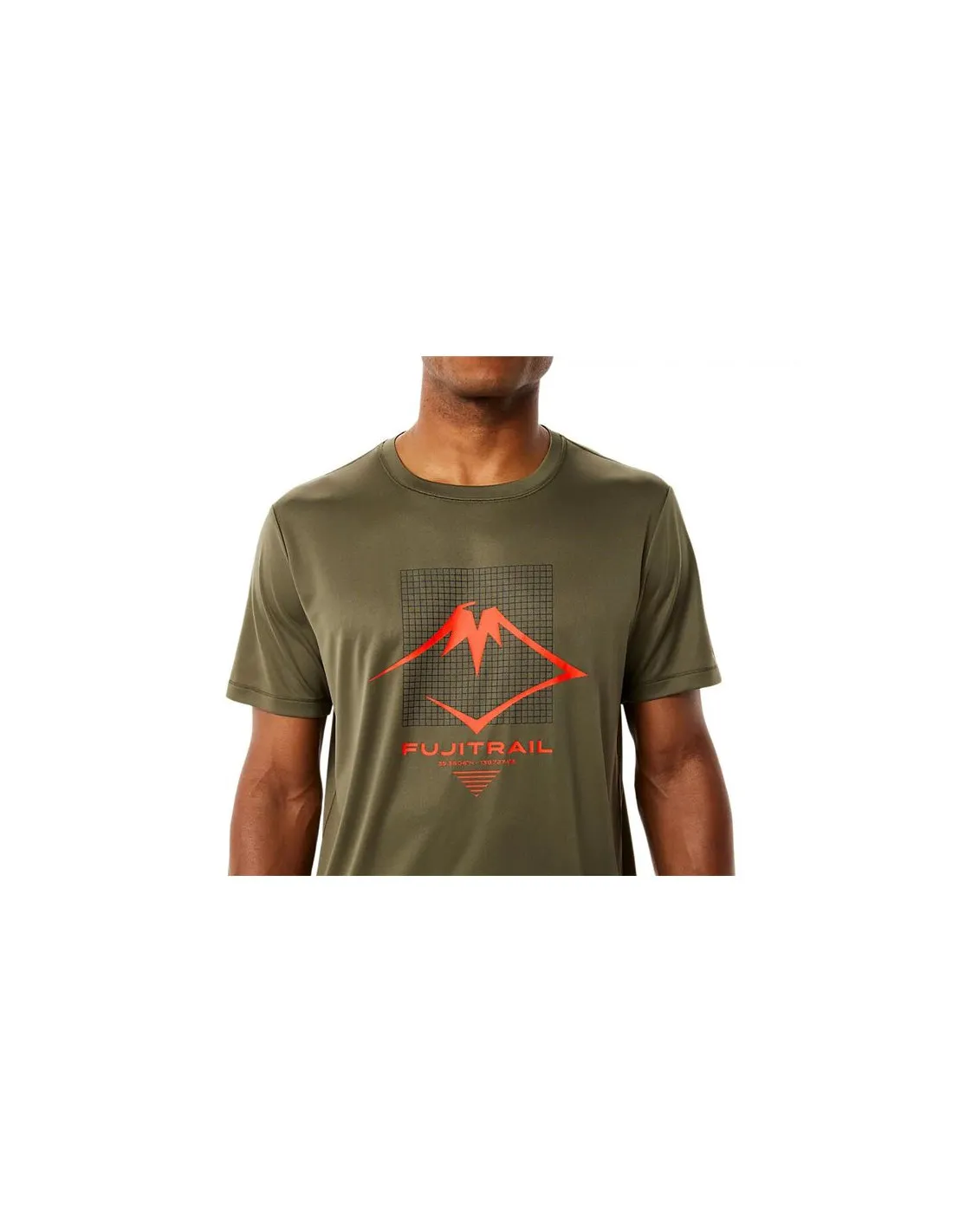 Camiseta de trail Asics FUJITRAIL Hombre Green