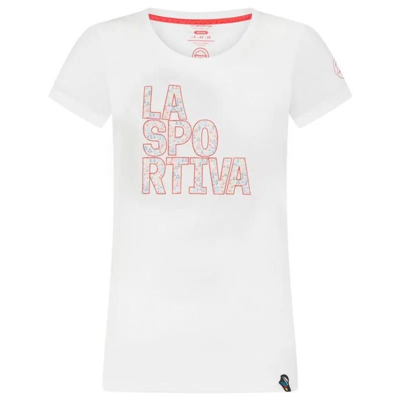 Camiseta La Sportiva Pattern W (blanco) para mujer