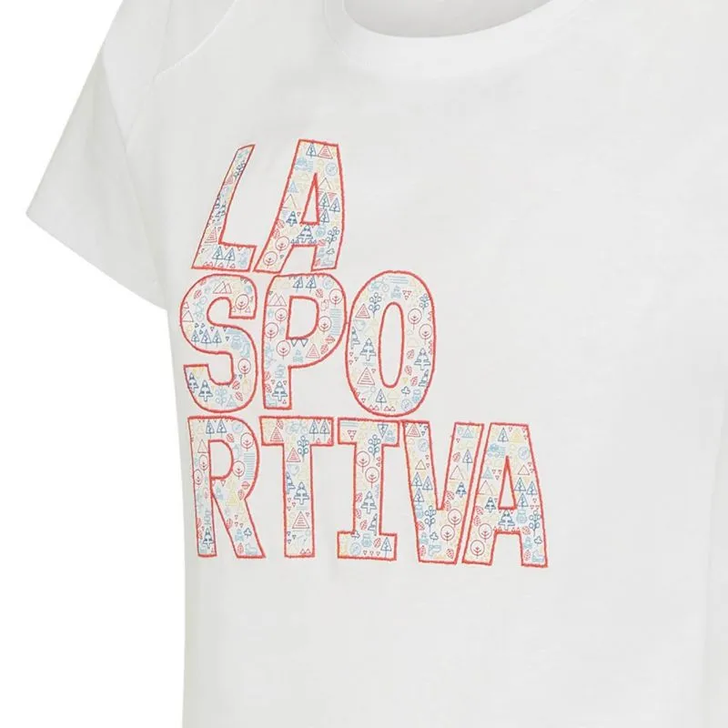 Camiseta La Sportiva Pattern W (blanco) para mujer