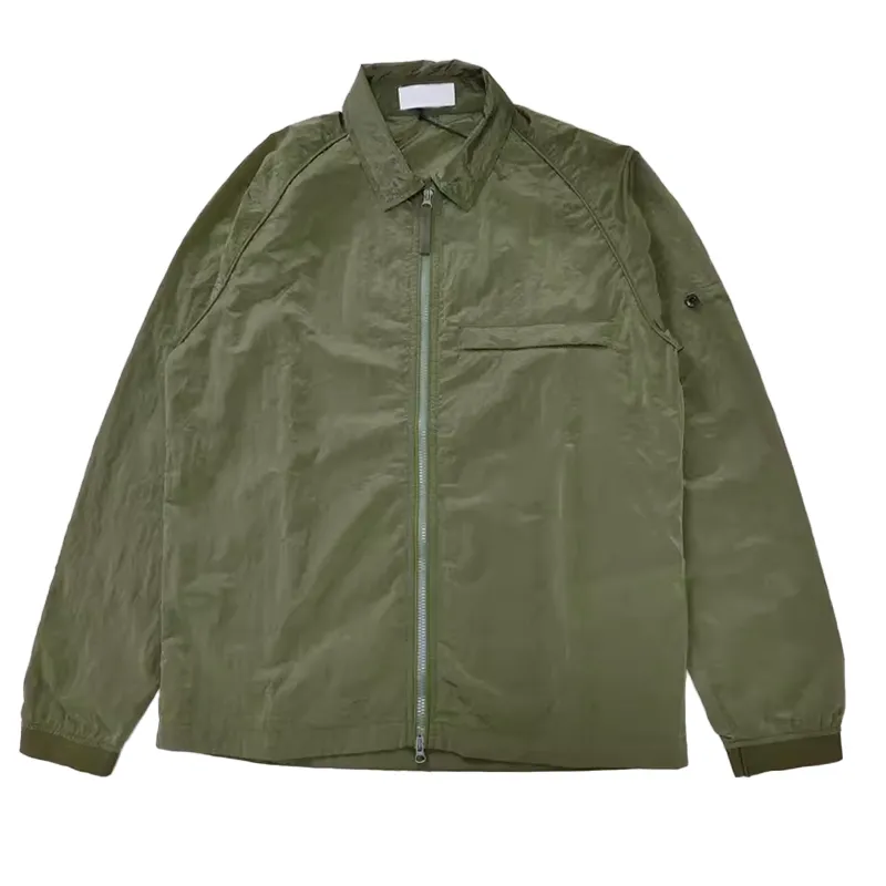 Camisetas de chaqueta casual de diseñador parejas impermeables abrigo topstoney metal nylon funcionales protector solar chaqueta