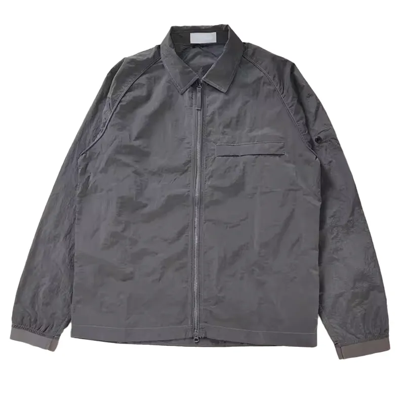 Camisetas de chaqueta casual de diseñador parejas impermeables abrigo topstoney metal nylon funcionales protector solar chaqueta