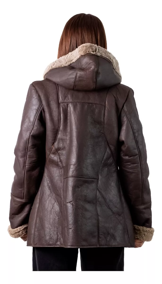 CAMPERA DE CUERO DE OVEJA DE MUJER  MODELO: 305