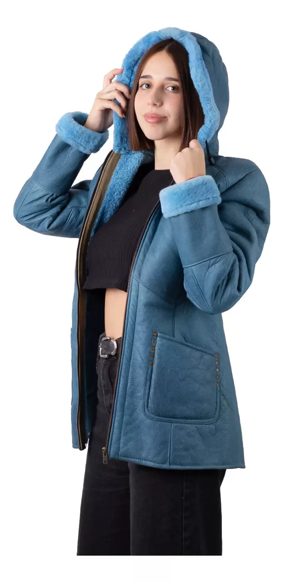 CAMPERA DE CUERO DE OVEJA DE MUJER SUELA  MODELO: 302
