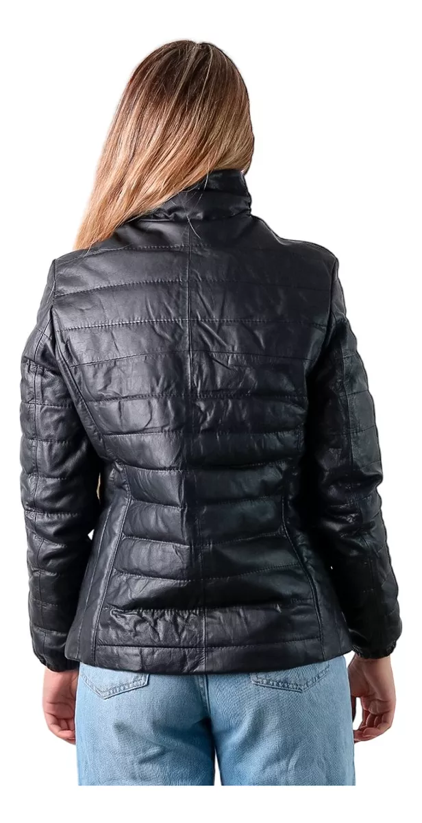 CAMPERA DE CUERO VACUNO 100% LEGITIMO DE MUJER  ART: INFL.