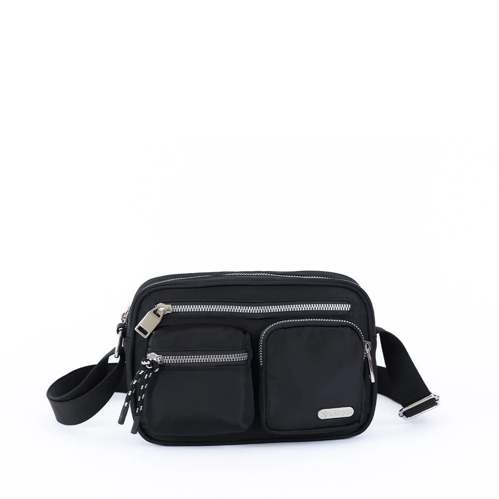 Cartera bandolera Hazel Negra S