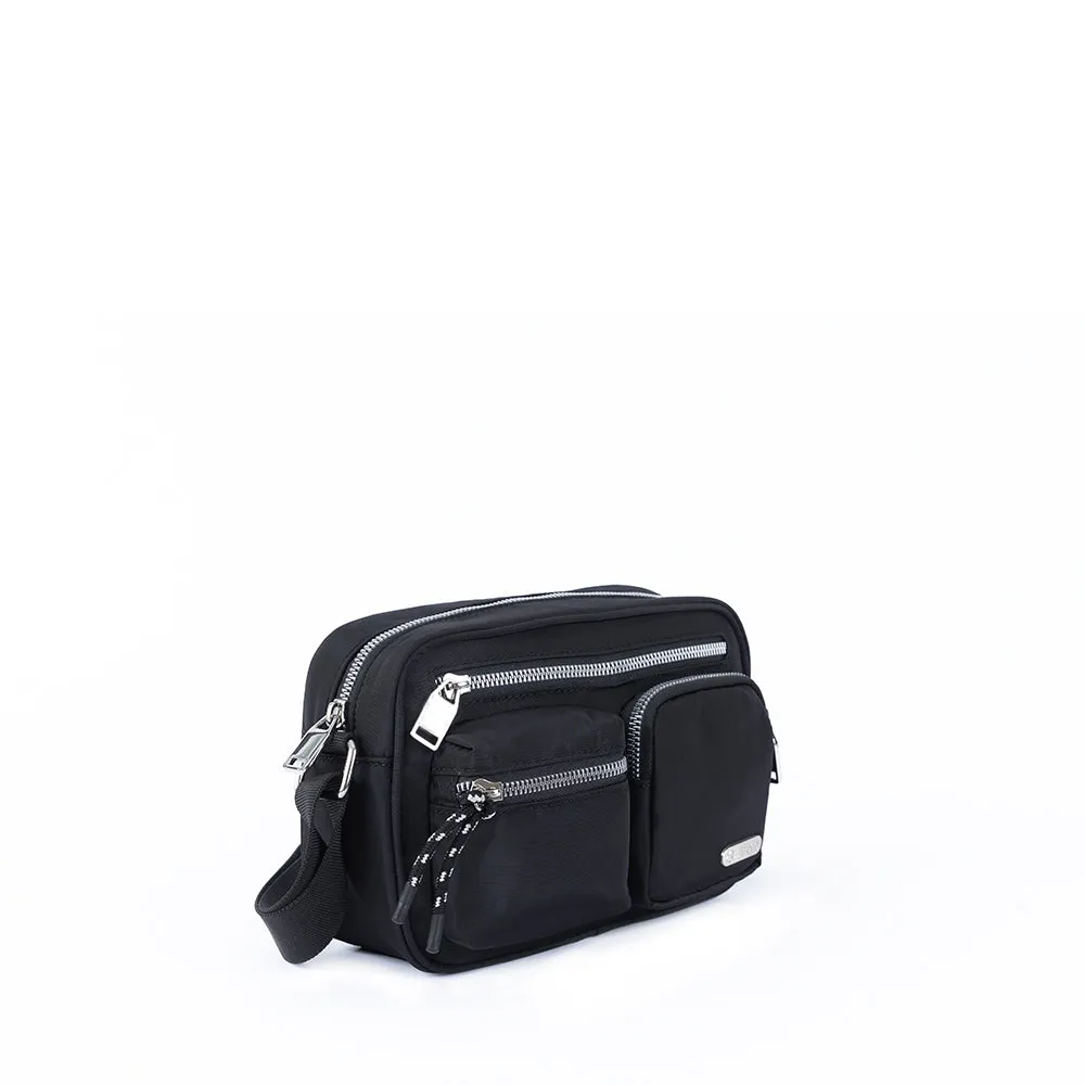 Cartera bandolera Hazel Negra S