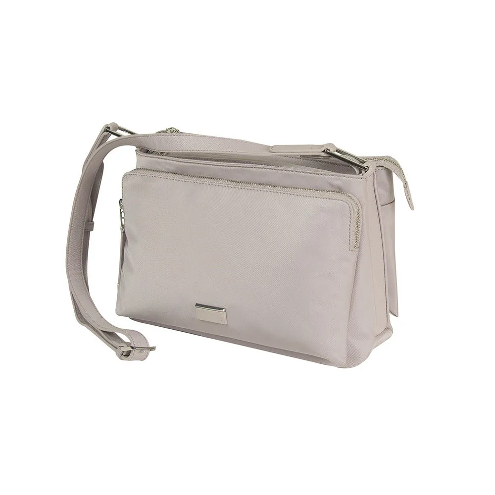 CARTERA DE HOMBRO BEHER LIGHT TAUPE M