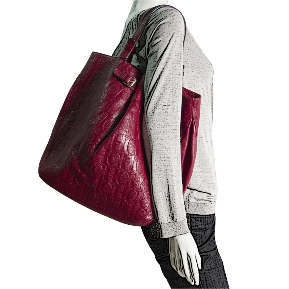 CH bolso Tote Tattoo Granate