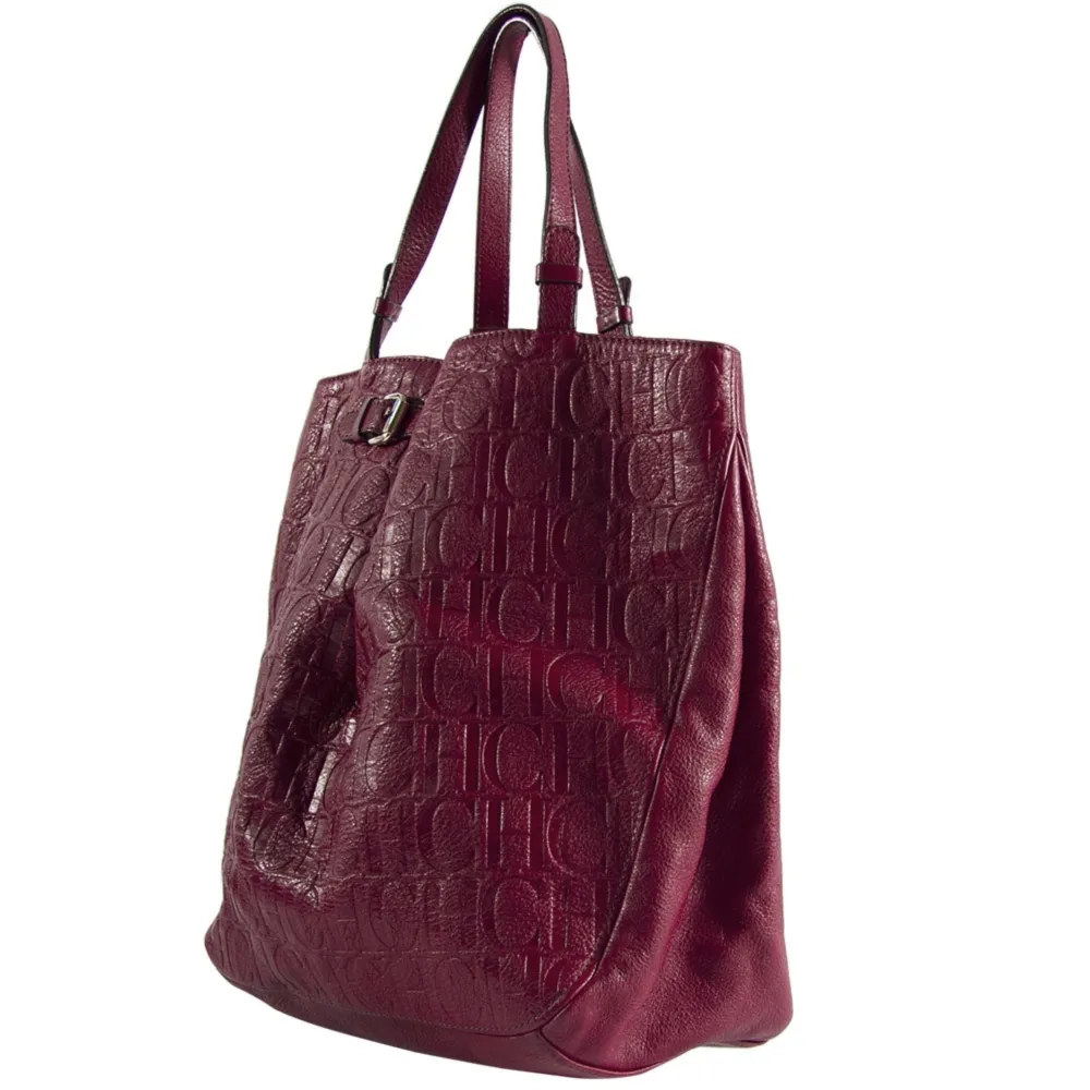 CH bolso Tote Tattoo Granate
