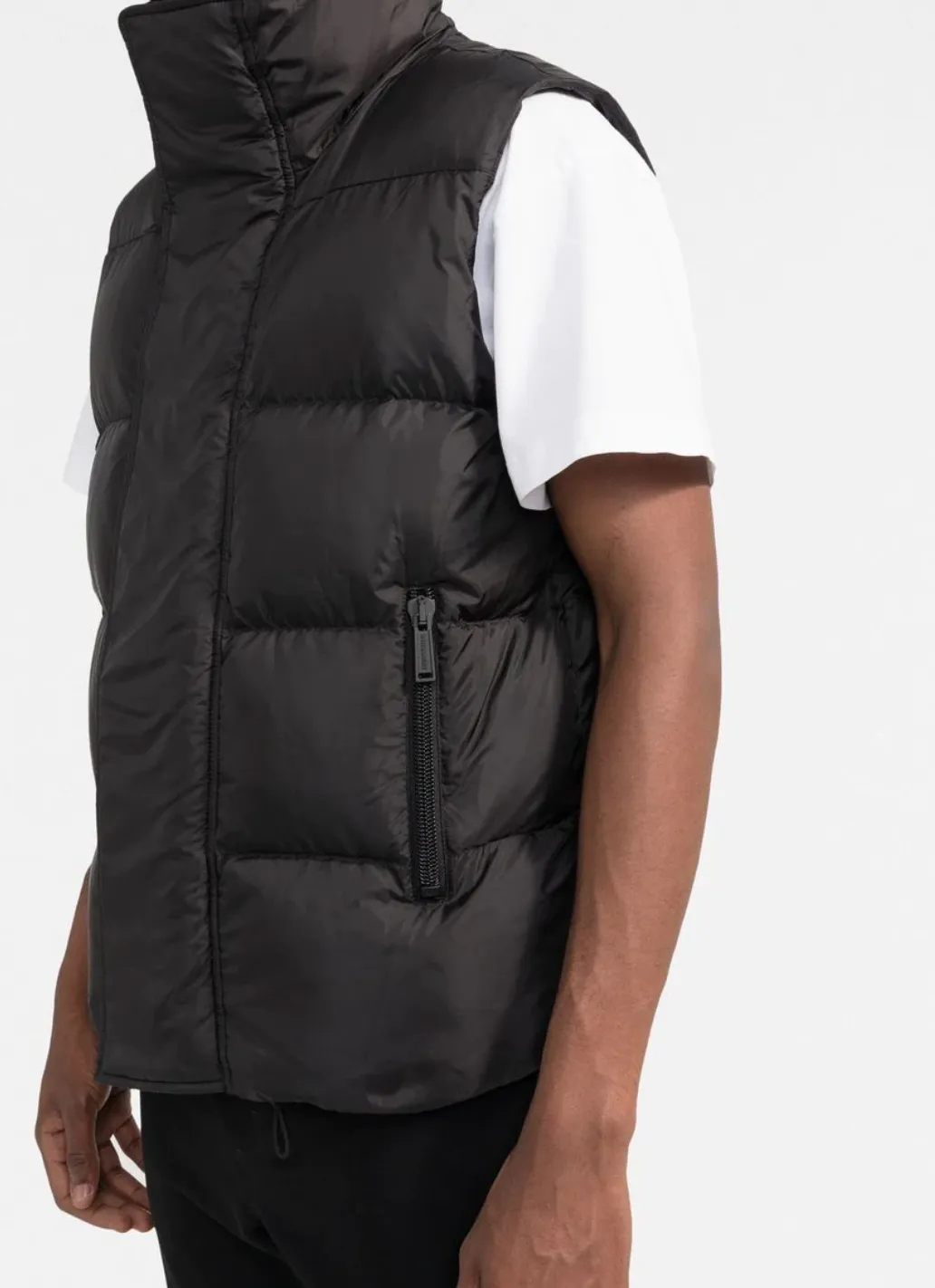 CHALECO ACOLCHADO NEGRO