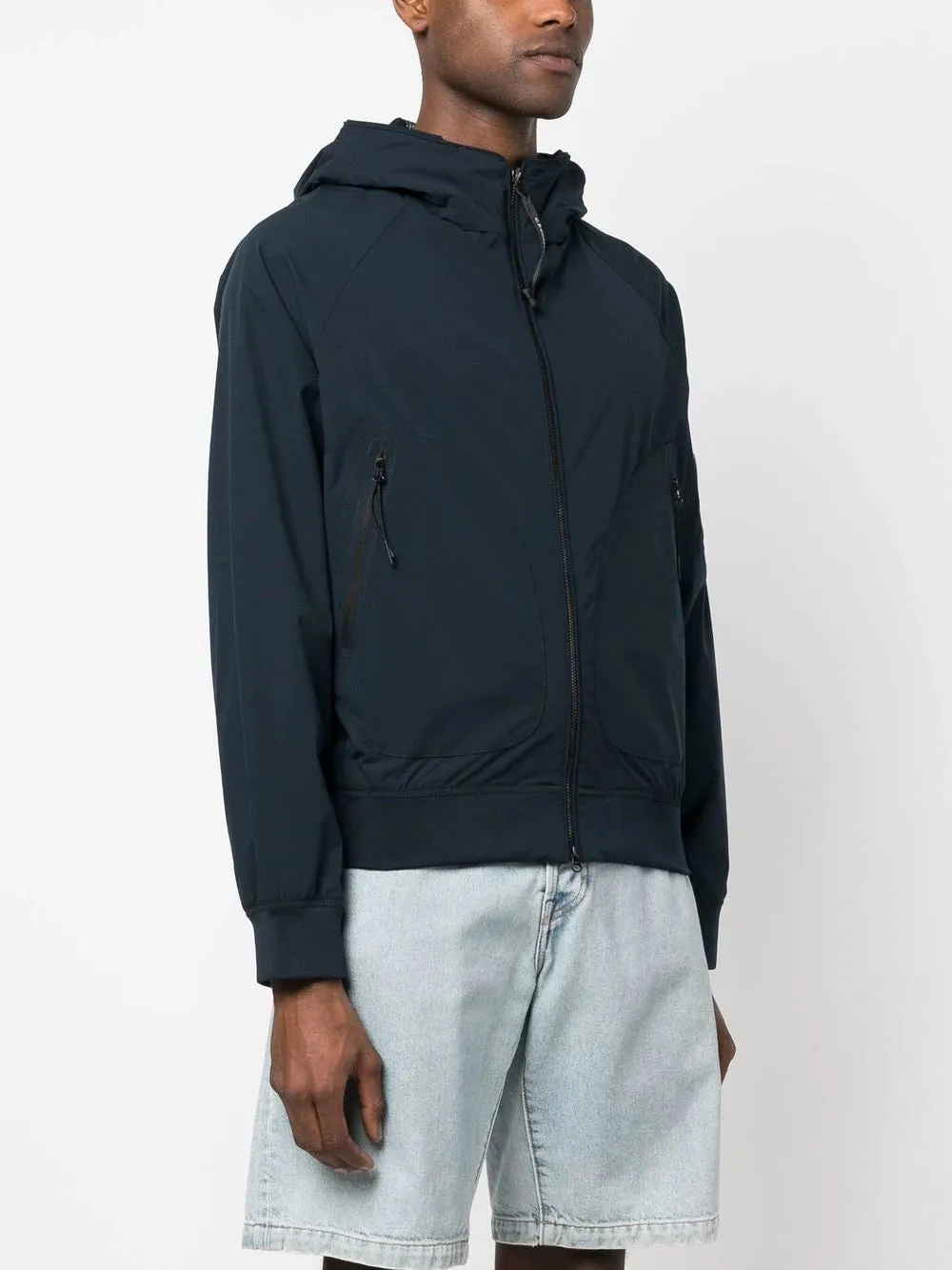 CHAQUETA CREMALLERA LENS NAVY
