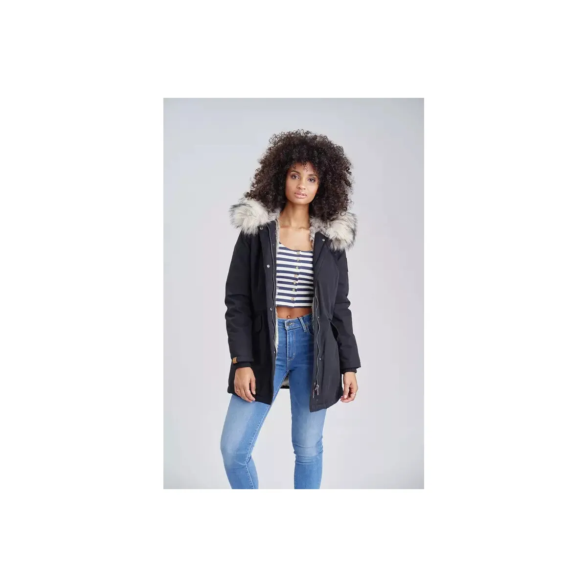 Chaqueta de invierno de las mujeres  Cristal