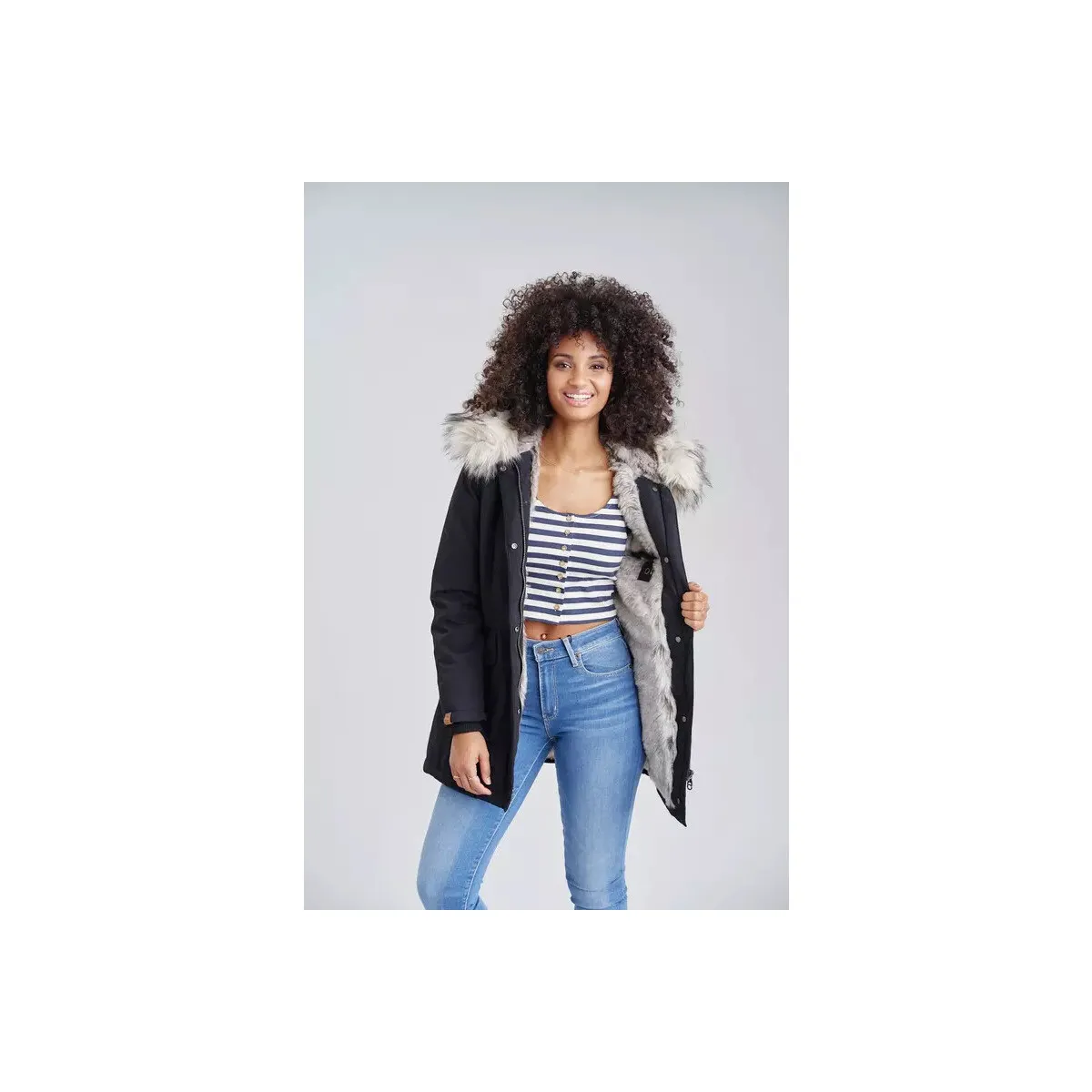 Chaqueta de invierno de las mujeres  Cristal