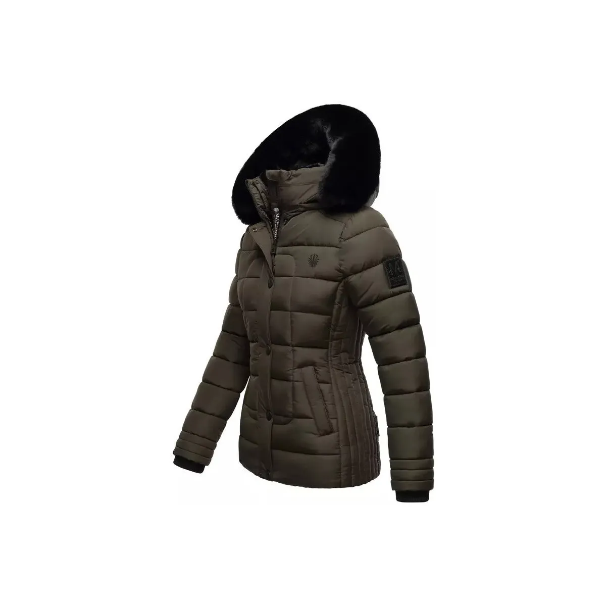 Chaqueta de invierno de mujer Qesraa  con capucha