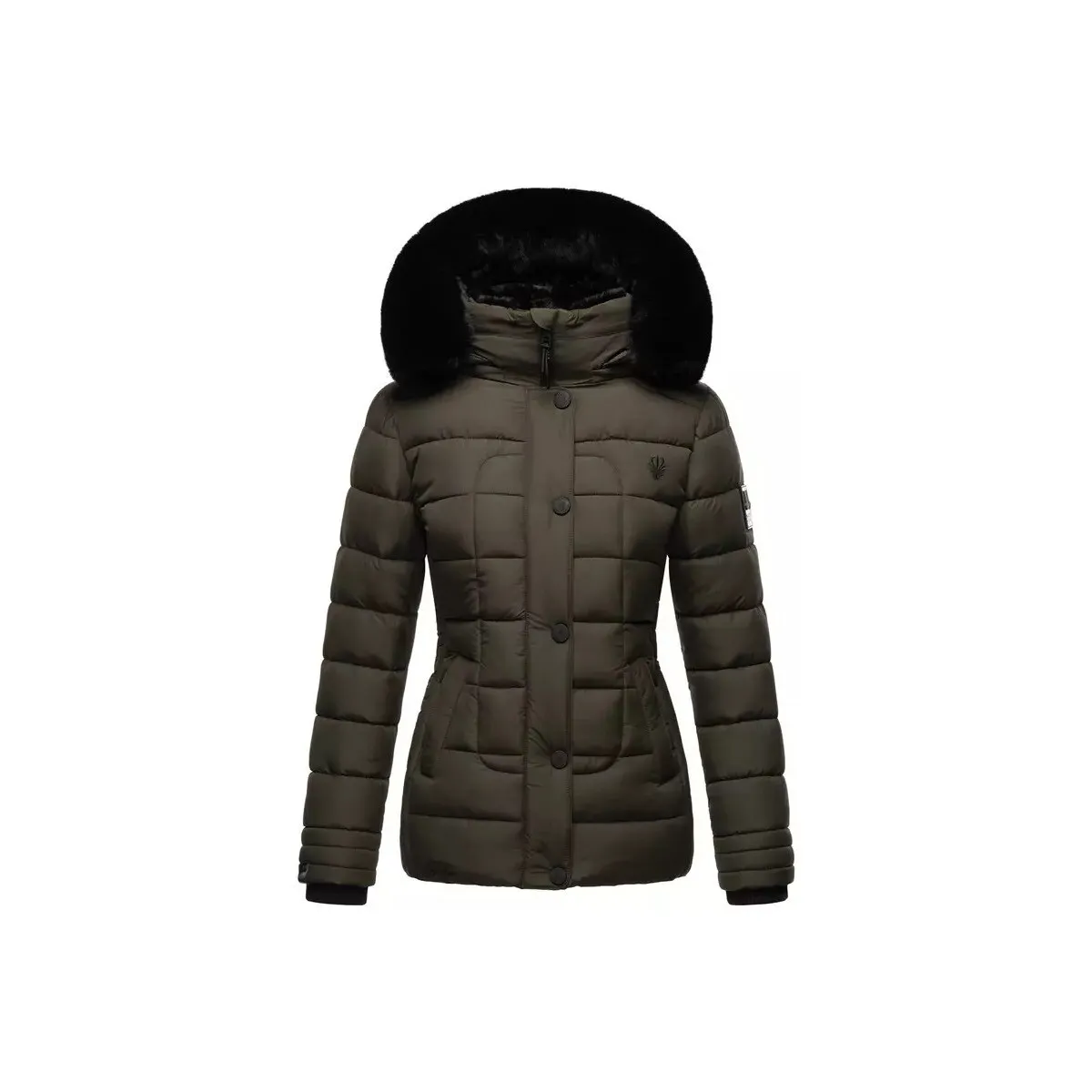 Chaqueta de invierno de mujer Qesraa  con capucha