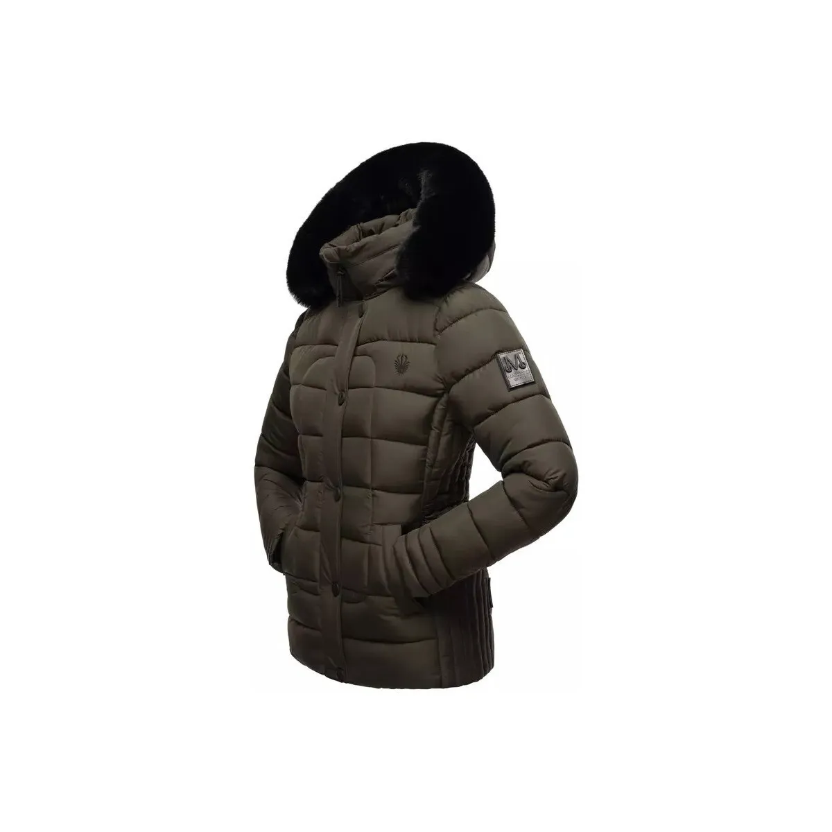 Chaqueta de invierno de mujer Qesraa  con capucha