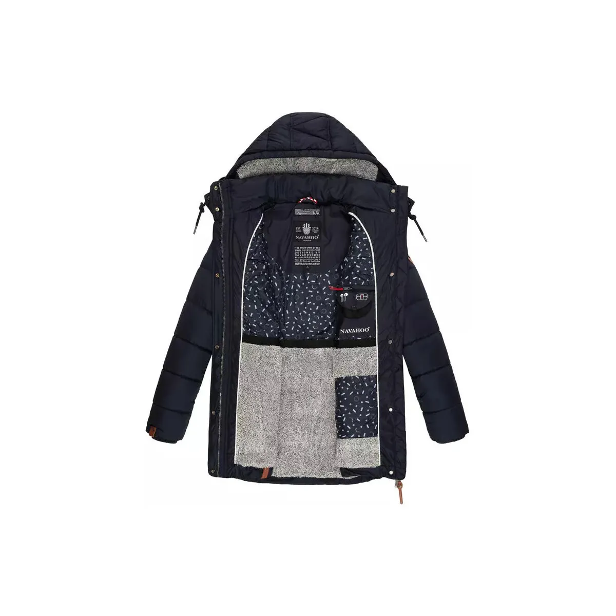 Chaqueta de mujer de invierno con capucha Daliee