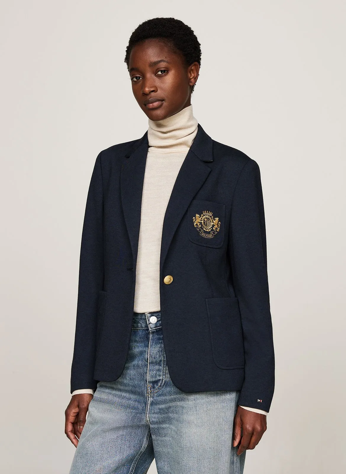 Chaqueta de sastre en azul