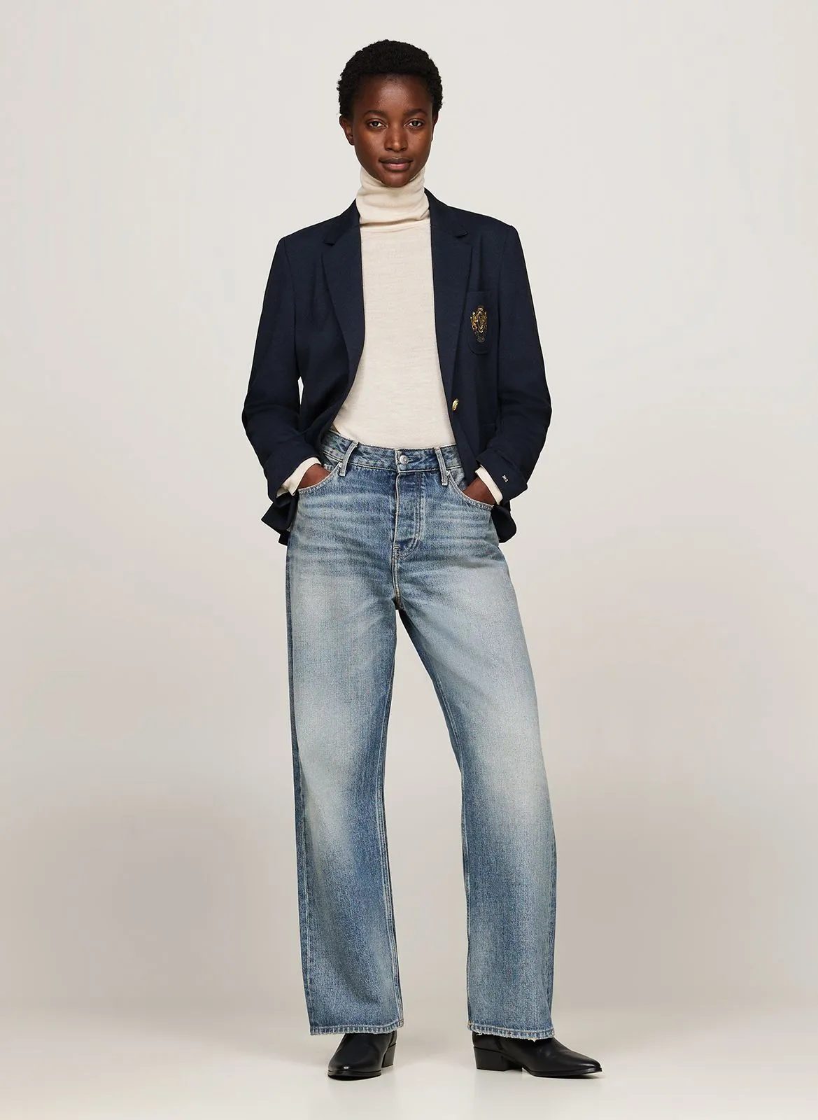 Chaqueta de sastre en azul