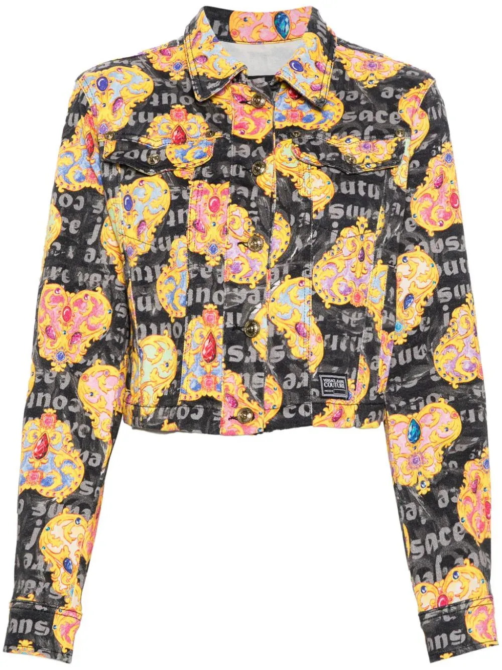 CHAQUETA DENIM HEART COUTURE