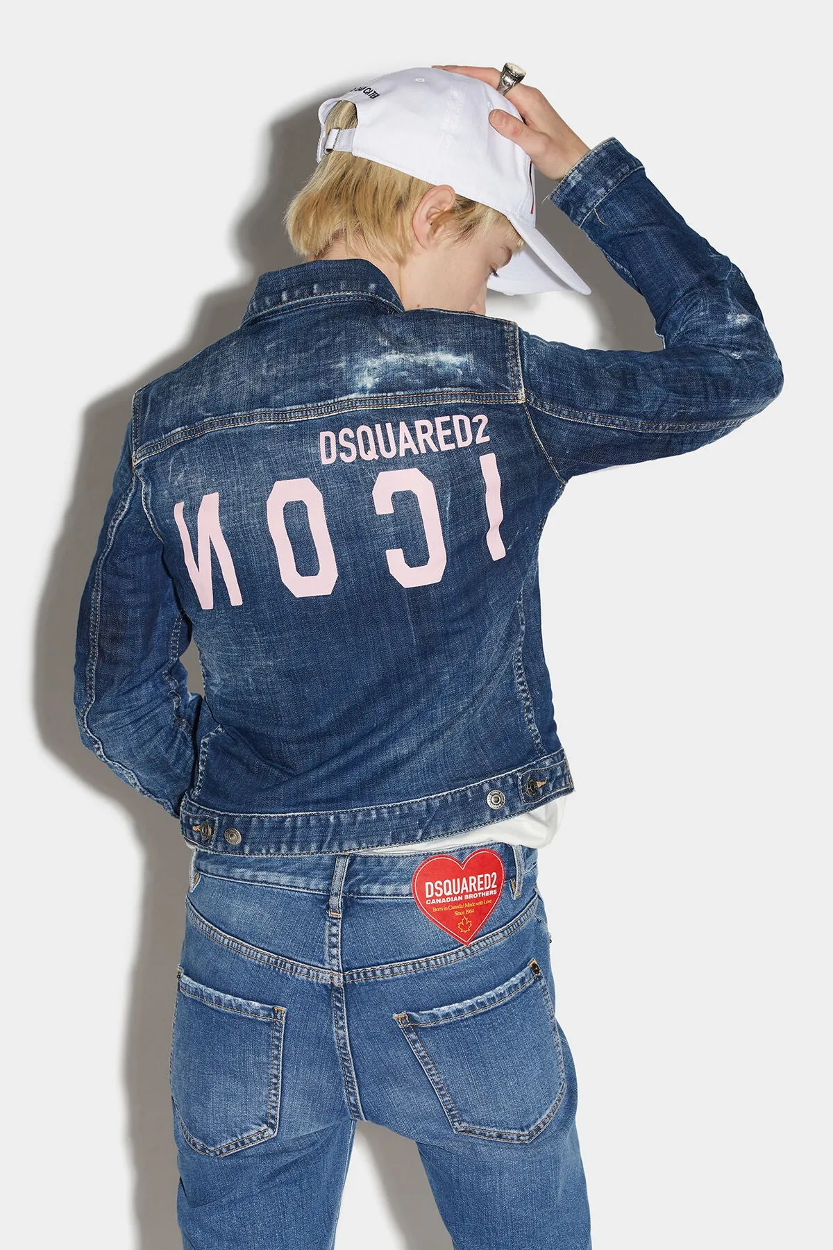 CHAQUETA DENIM ICON CRACKED