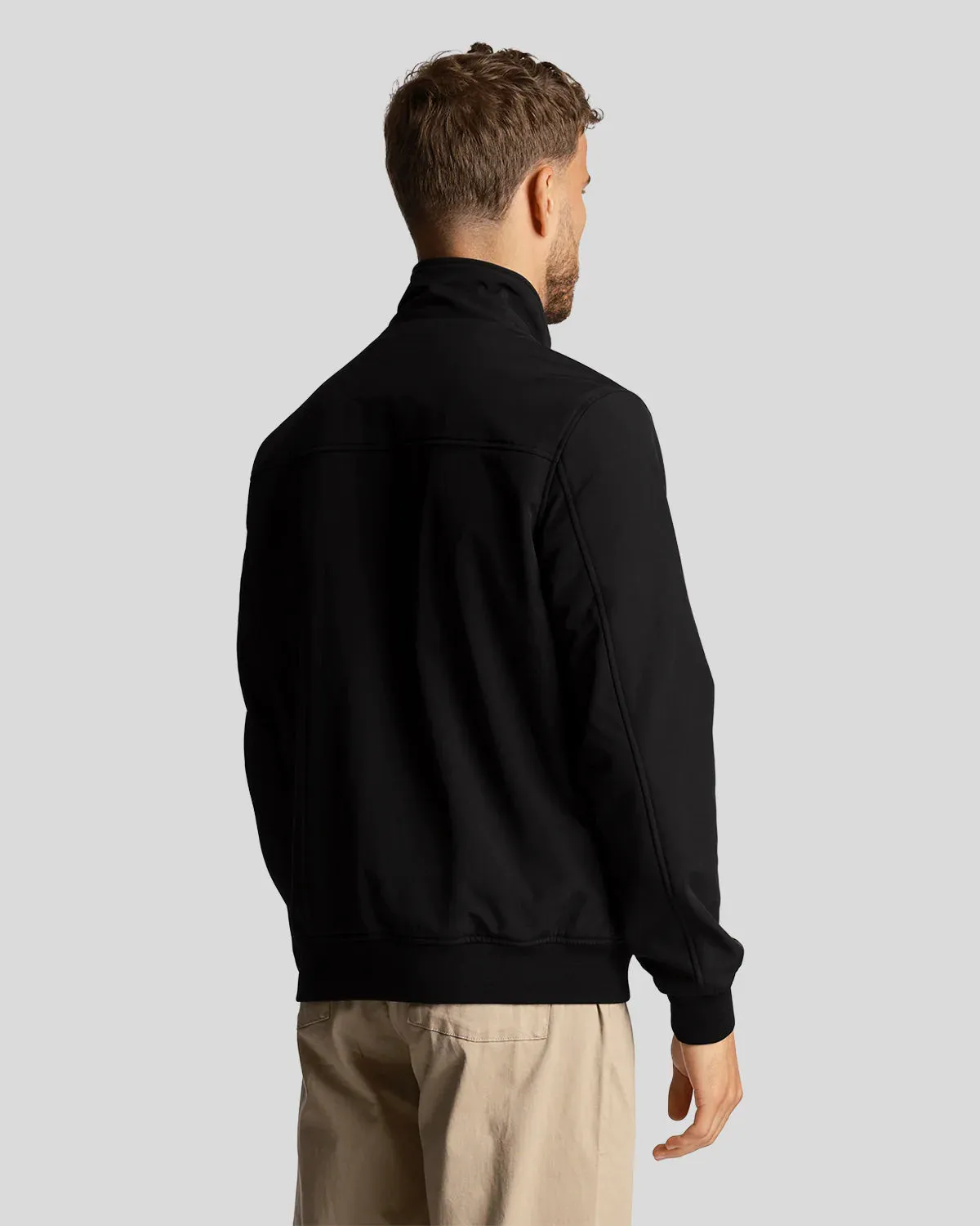 CHAQUETA FLEECE NEGRA