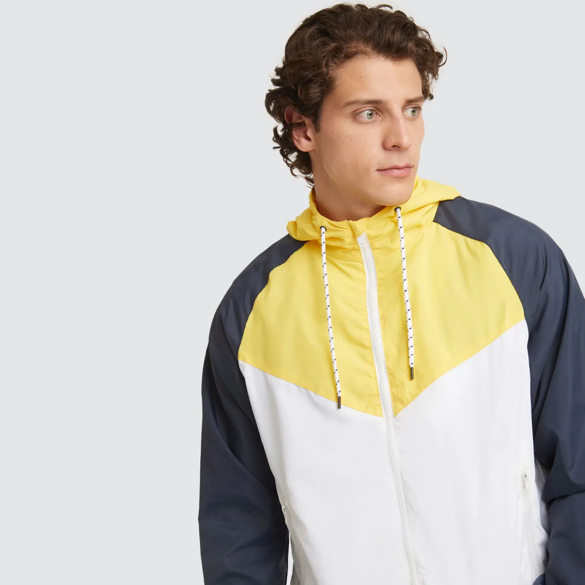 Chaqueta Hombre Bloques De Color