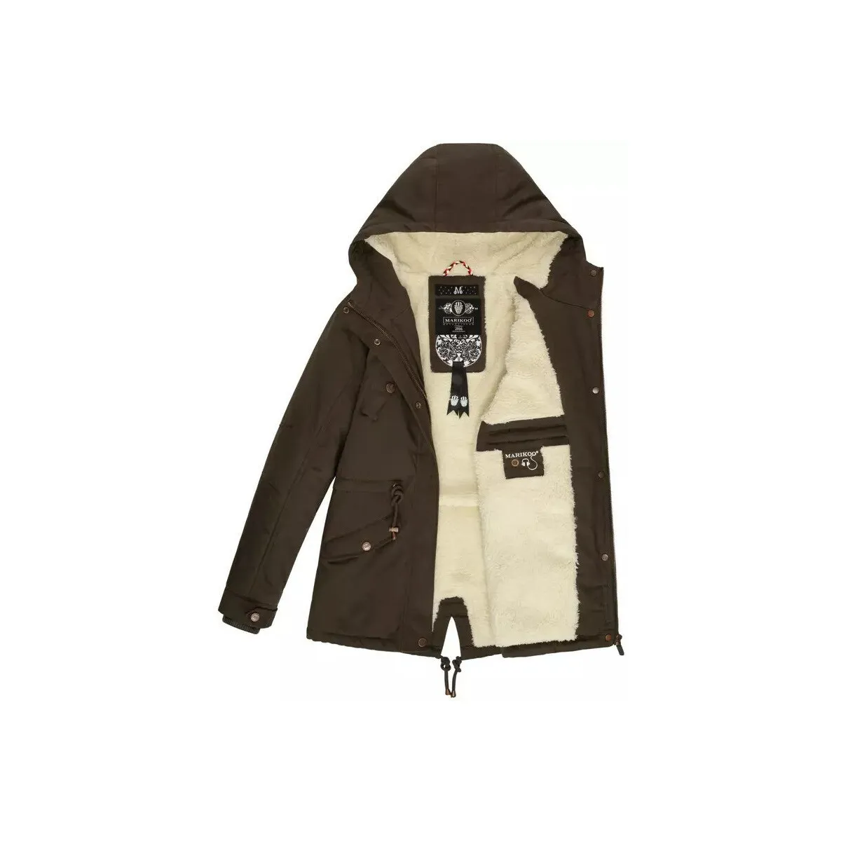 Chaqueta larga de invierno para mujer MANOLYA
