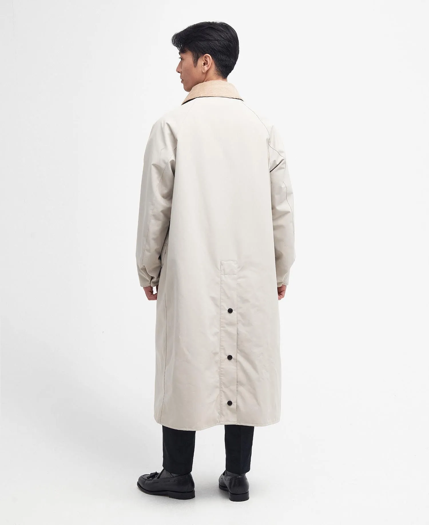 CHAQUETA OVERSIZED BURGHLEY SHOWERPROOF PIEDRA