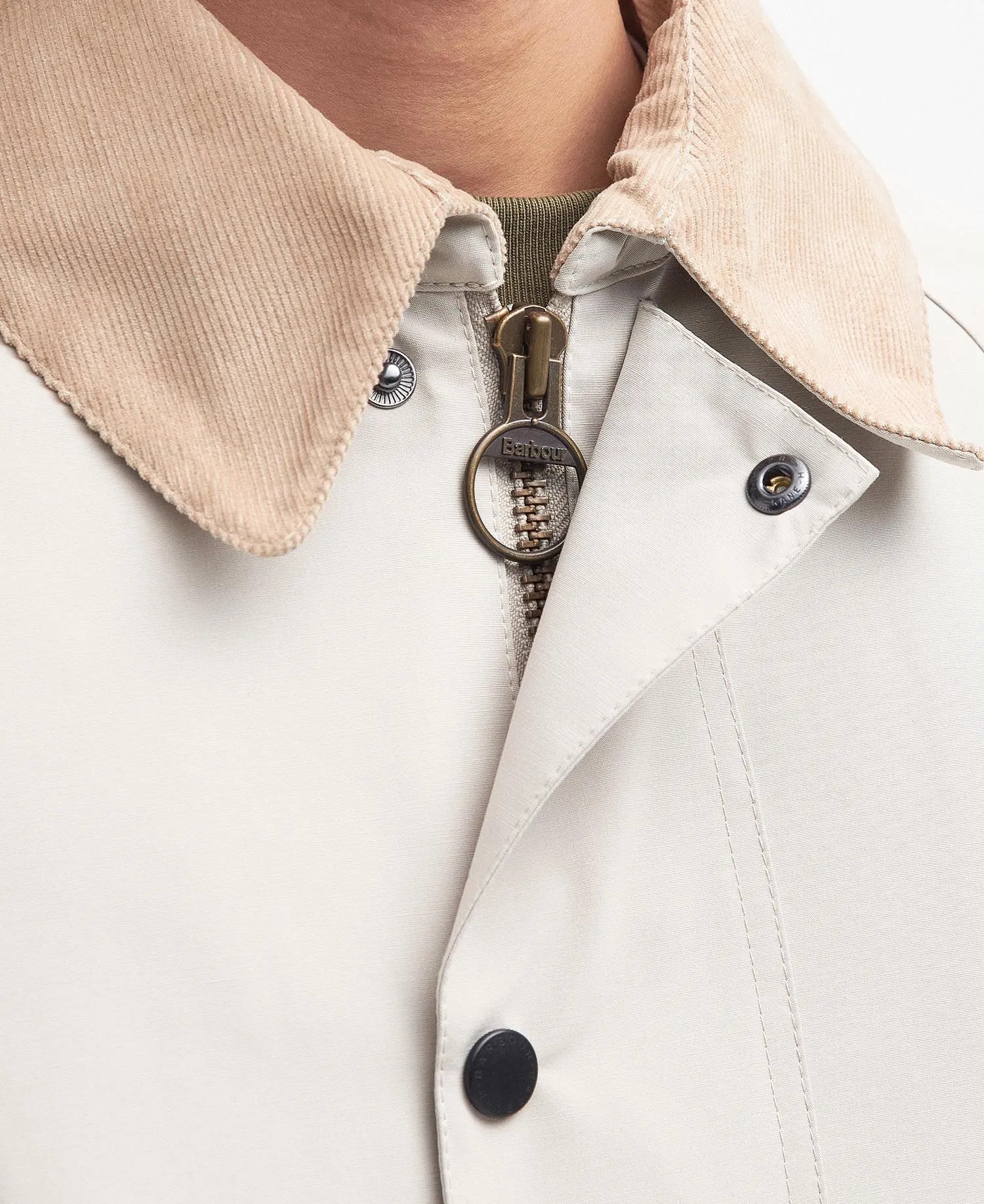 CHAQUETA OVERSIZED BURGHLEY SHOWERPROOF PIEDRA