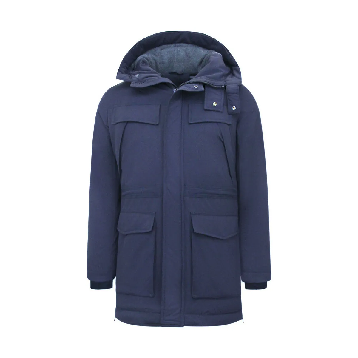 Chaqueta Parka Larga De Hombre