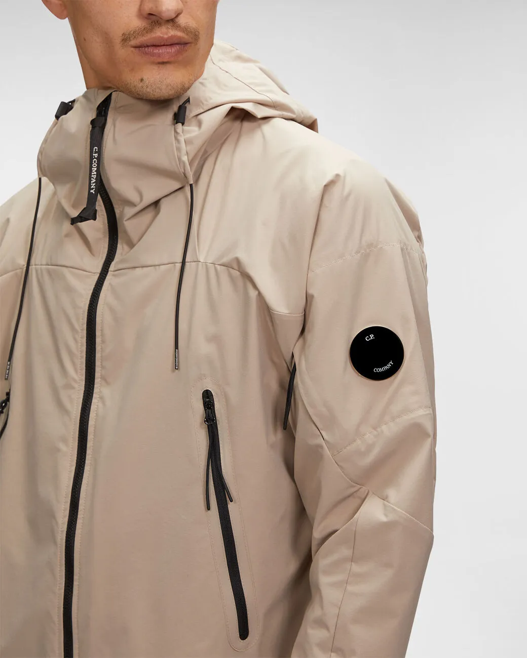 CHAQUETA PROTEK CAPUCHA BEIGE