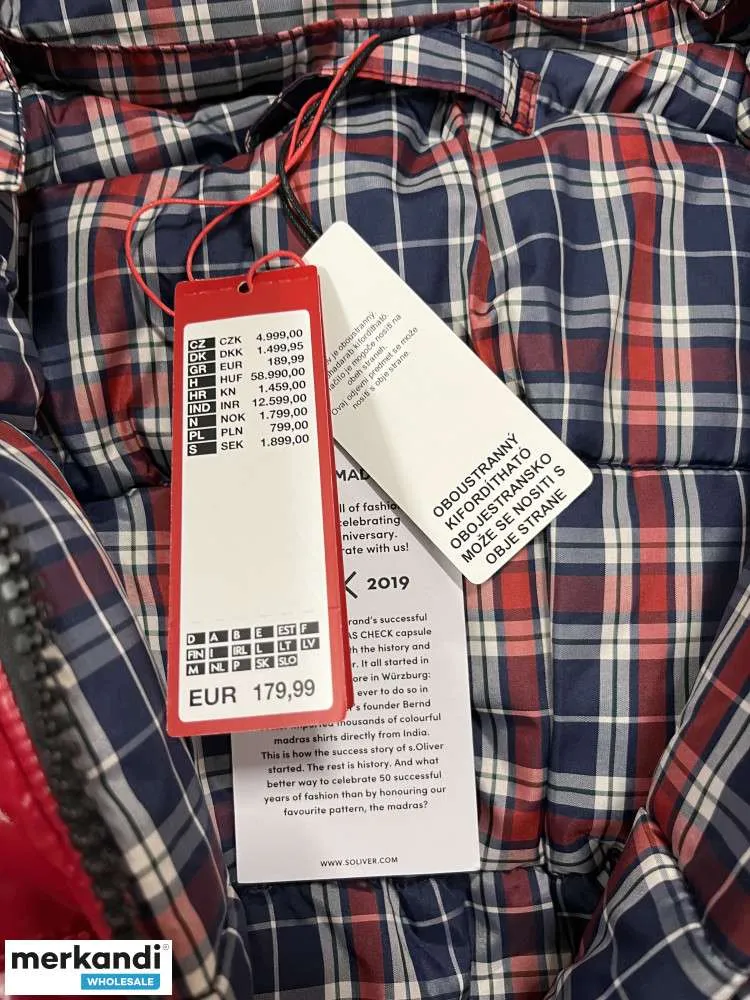 Chaquetas de primera calidad, abrigos, s.Oliver, Burton, Vero Moda y otras mezclas de hombres para mujeres