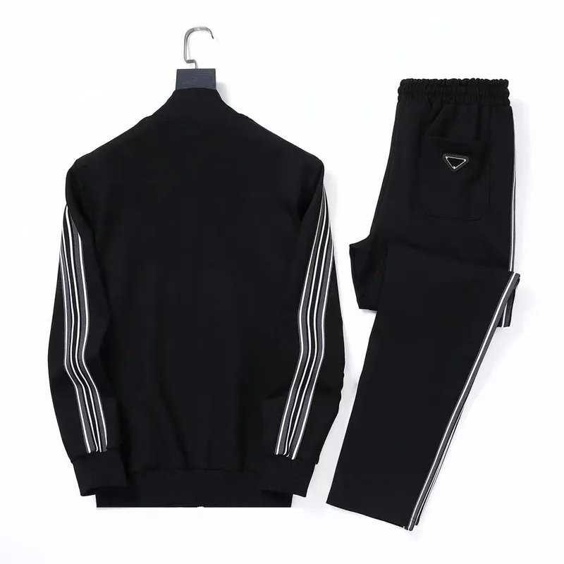 Chaquetas informales para hombre, trajes de diseñador, chándal, chaquetas de decodificación bordadas de lujo, ropa deportiva par