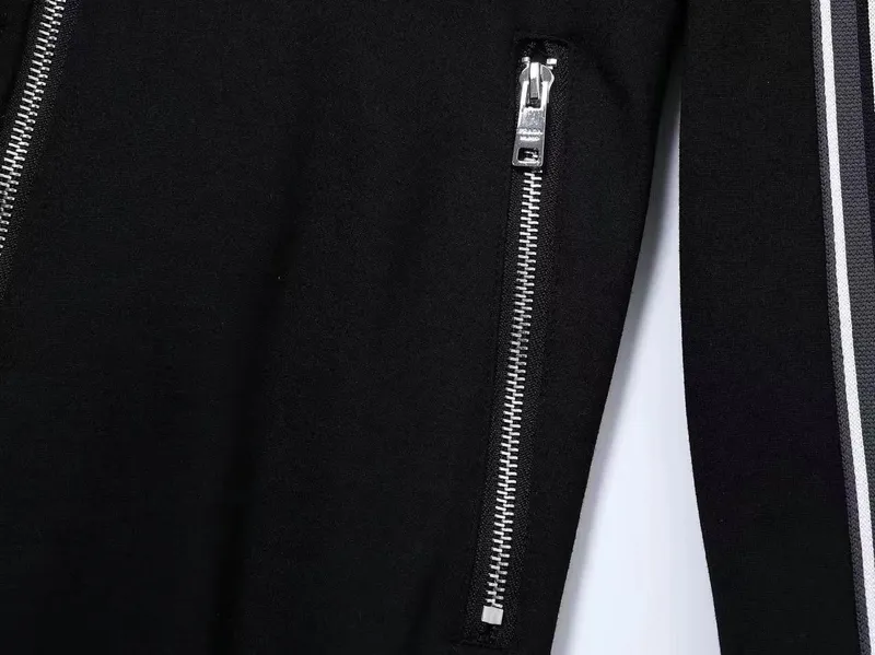 Chaquetas informales para hombre, trajes de diseñador, chándal, chaquetas de decodificación bordadas de lujo, ropa deportiva par