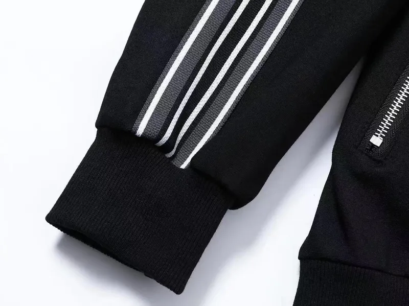 Chaquetas informales para hombre, trajes de diseñador, chándal, chaquetas de decodificación bordadas de lujo, ropa deportiva par