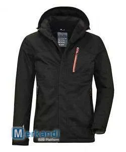 CHAQUETAS KILLTEC Y ROPA DE INVIERNO  CHAQUETA KILLTEC 85%. 7,5% PANTALONES DE ESQUí. 7.5% PAQUETES DE ROPA DE 50 PIEZAS NUEVAS